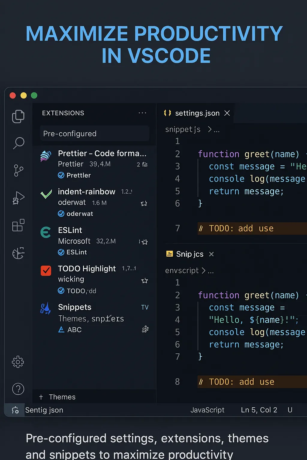 Ultimate VSCode Setup Pack